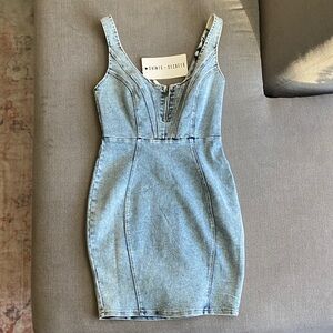 Blue Denim Dress